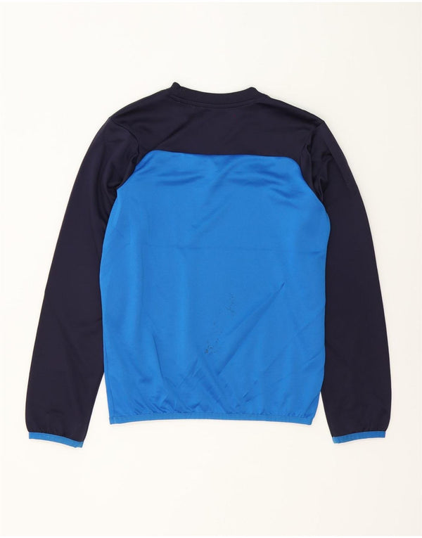 Maglia Puma Ragazzo Manica Lunga 13-14 Anni XL Blu Colourblock Poliestere Sport