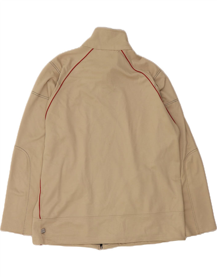 LOTTO Mens Tracksuit Top Jacket XL Beige Polyester Vintage Lotto and Second-Hand Lotto from Messina Hembry 