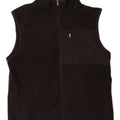 Gilet in pile da uomo Marks & Spencer UK 38 medio poliestere nero