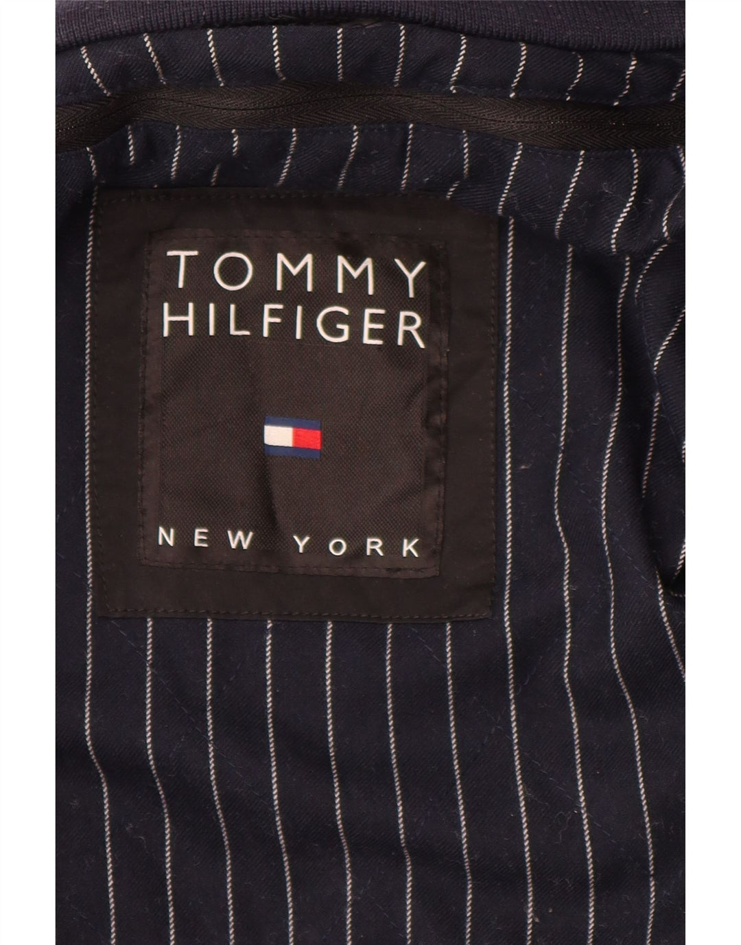Giacca utility da uomo Tommy Hilfiger UK 38 nylon nero medio