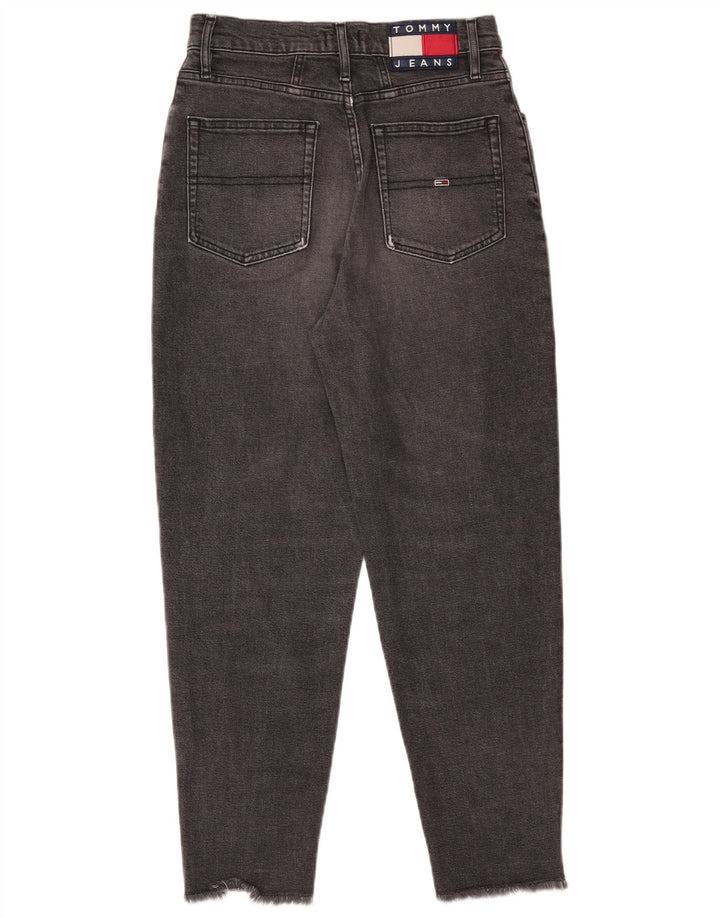 Jeans affusolati da donna Tommy Hilfiger W27 L26 cotone nero