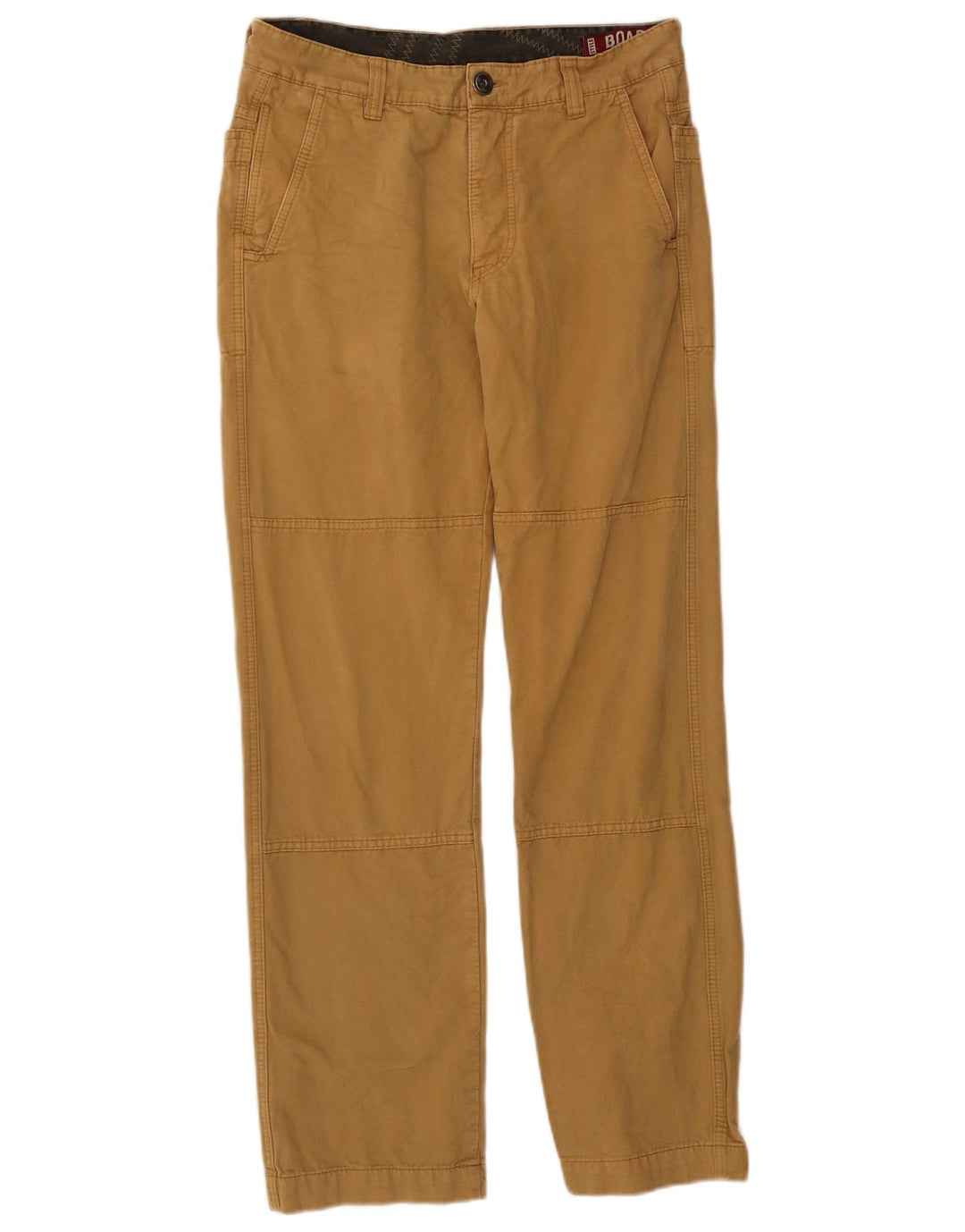 Pantaloni chino dritti da uomo MURPHY & NYE W32 L32 in cotone beige