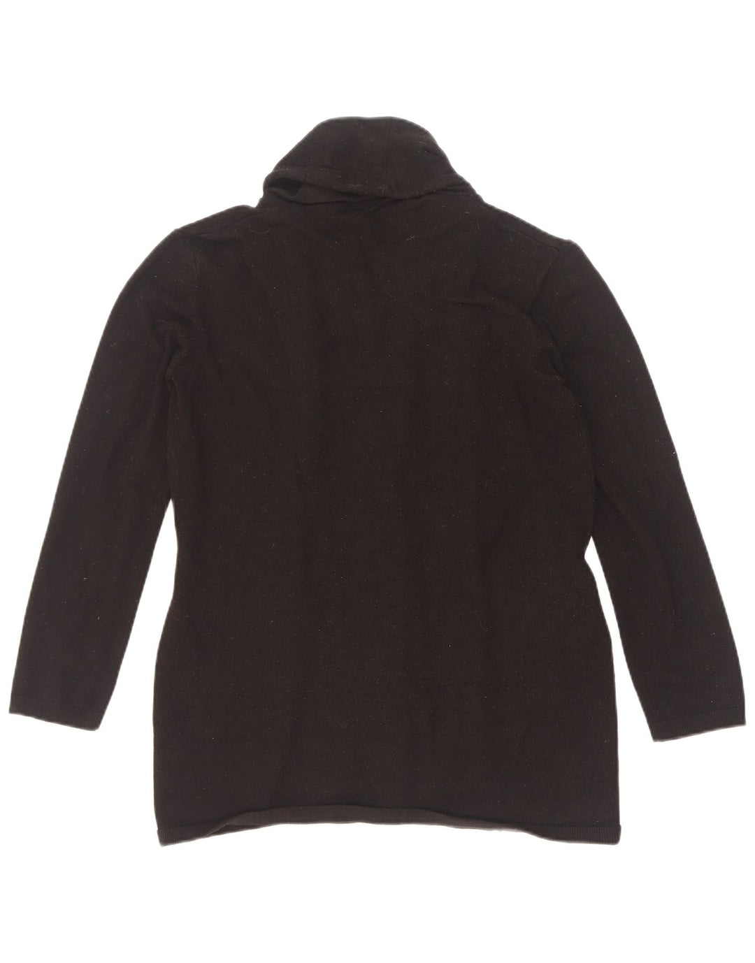 Maglione cardigan da donna Zara UK 12 viscosa nera media