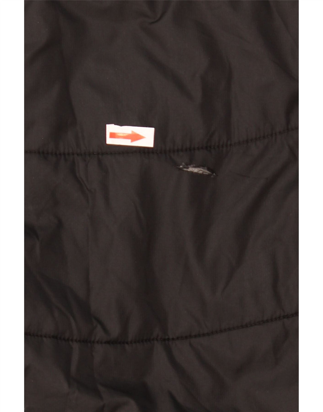 Giacca imbottita con cappuccio da uomo The North Face UK 38 Medium Black Colourblock
