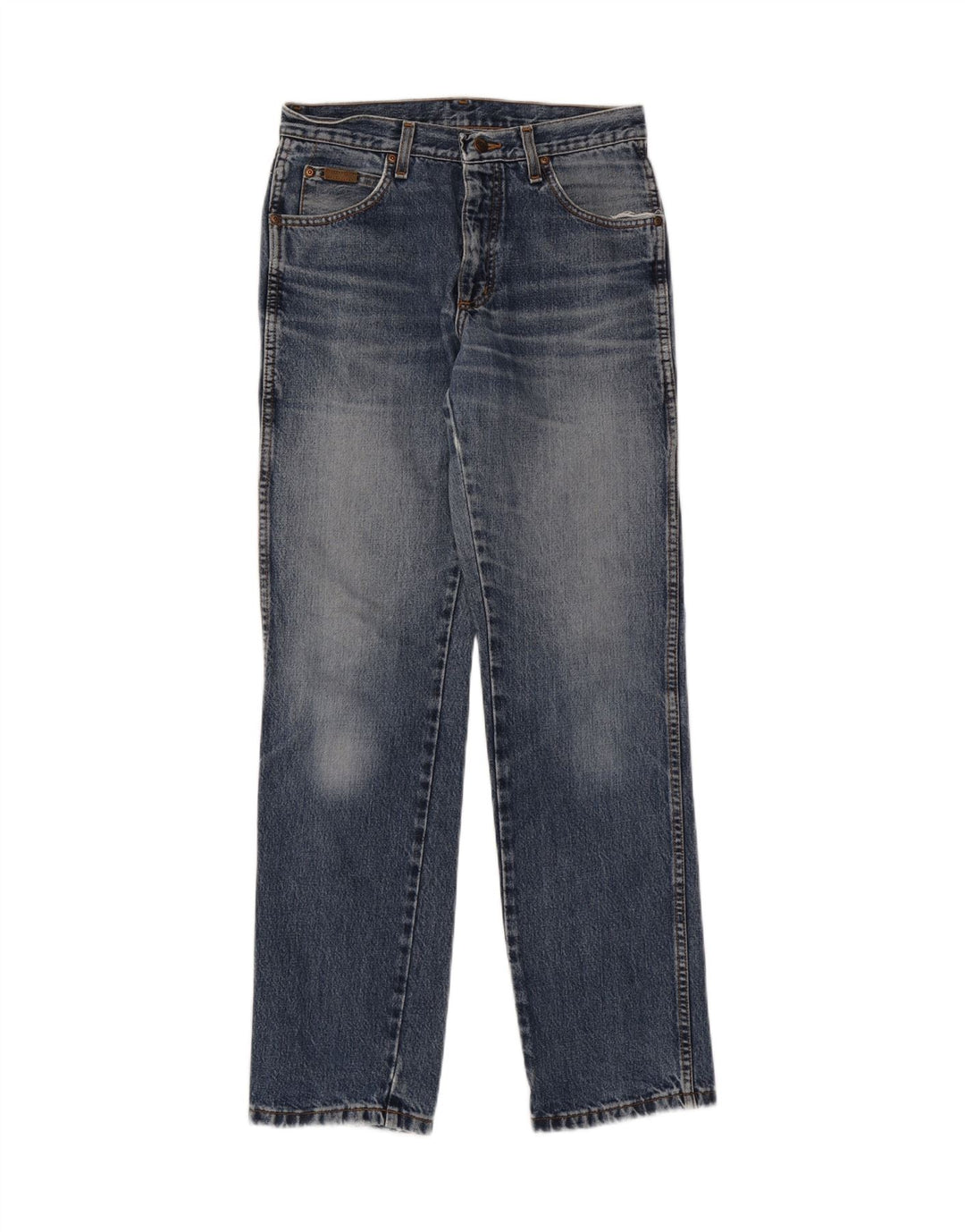 WRANGLER Mens Straight Jeans W29 L32 Blue Vintage Wrangler and Second-Hand Wrangler from Messina Hembry 