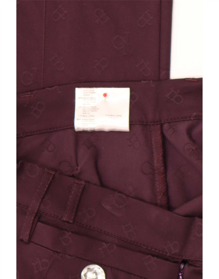 Pantaloni casual da donna con motivo astratto Roccobarocco IT 44 Medium W30 L30 B