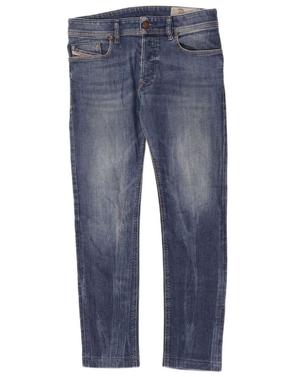 Jeans skinny slim slim da uomo Diesel W30 L28 cotone blu