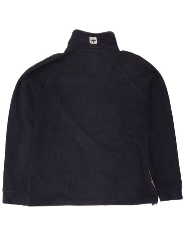 Giacca in pile da donna Mountain Warehouse UK 16 Large Poliestere blu navy