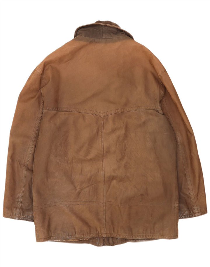 Giacca Pelle Uomo Conbipel IT 52 Large Pelle Marrone