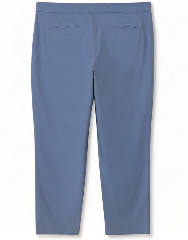 Boden Pantaloni corti affusolati da donna UK 22 3XL W42 L24 Blu Cotone