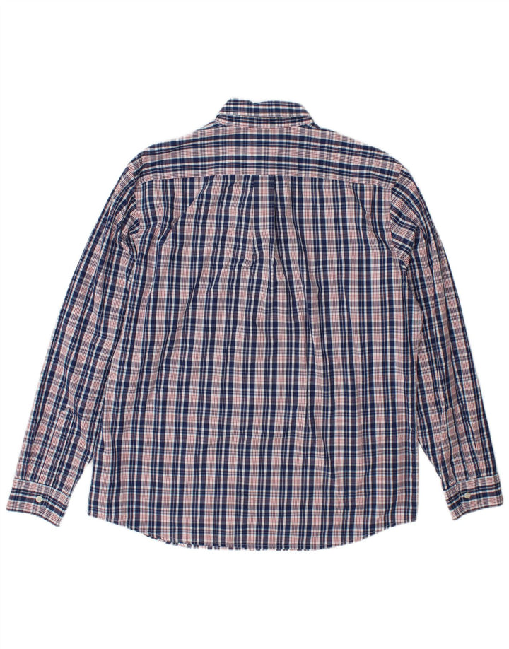 Camicia da uomo Dockers in cotone a quadri grandi blu