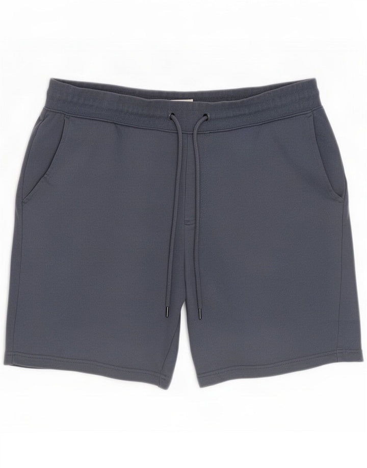 Marks & Spencer Pantaloncini sportivi da uomo grandi in cotone blu