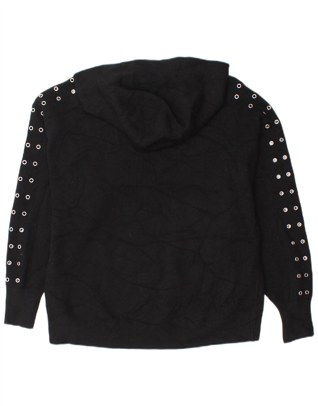 Maglione oversize da donna Zara UK 10 piccolo in viscosa nera