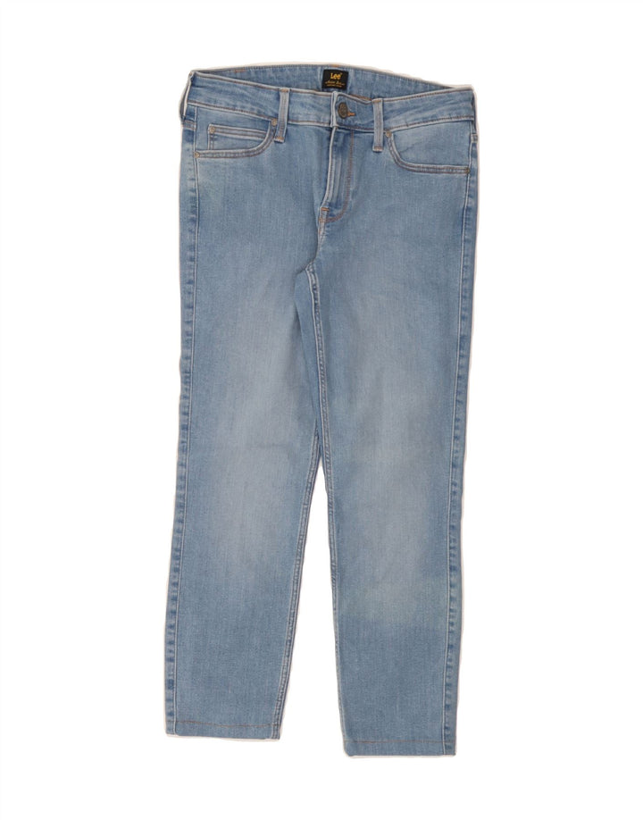 LEE Womens Scarlett Cropped Jeans W28 L24 Blue Cotton Vintage Lee and Second-Hand Lee from Messina Hembry 