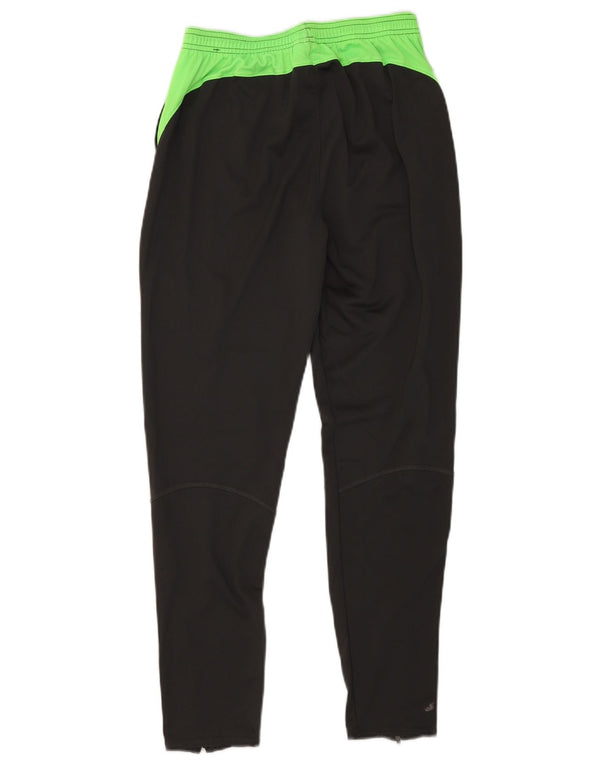 Pantaloni da tuta Nike Dri Fit da uomo, piccoli, in poliestere color block grigio