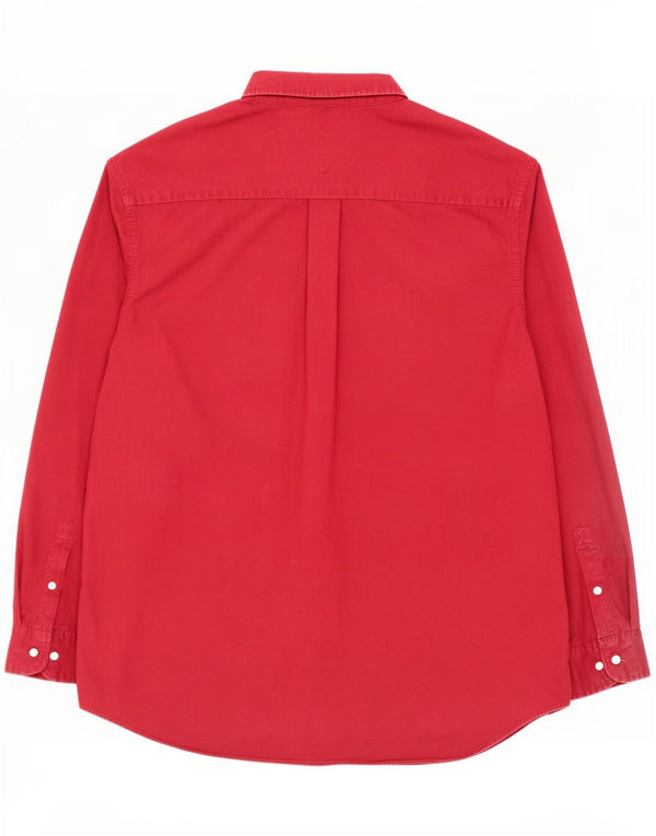 Camicia da uomo Tommy Hilfiger Classic Fit 2XL Cotone rosso