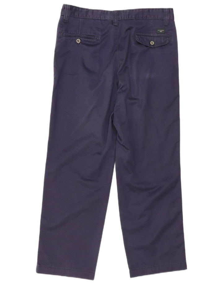 Pantaloni chino con pegged da uomo Dockers color kaki W33 L28 blu navy
