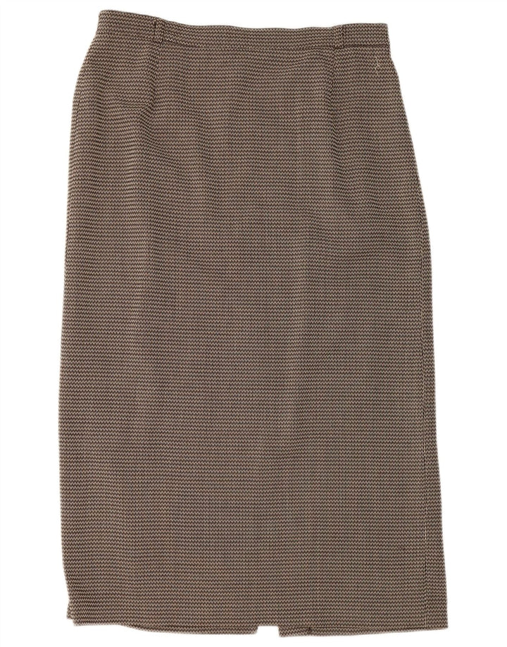 GERRY WEBER Womens Straight Skirt UK 16 Large W34  Beige Polyester