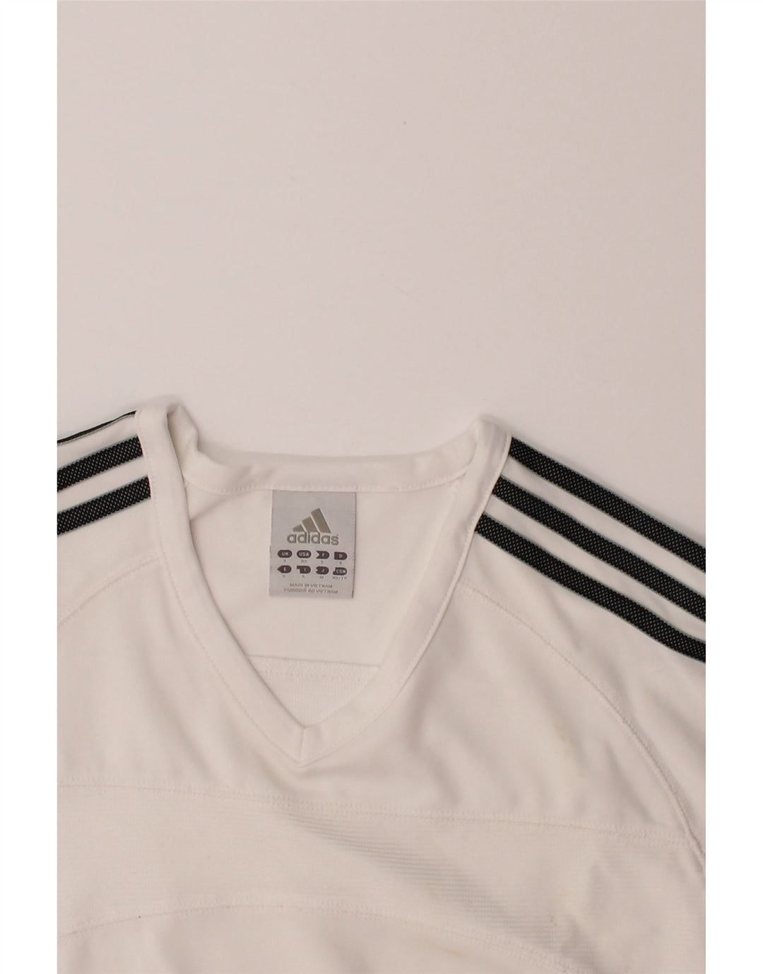 ADIDAS Mens Climacool T-Shirt Top Small White Polyester Vintage Adidas and Second-Hand Adidas from Messina Hembry 