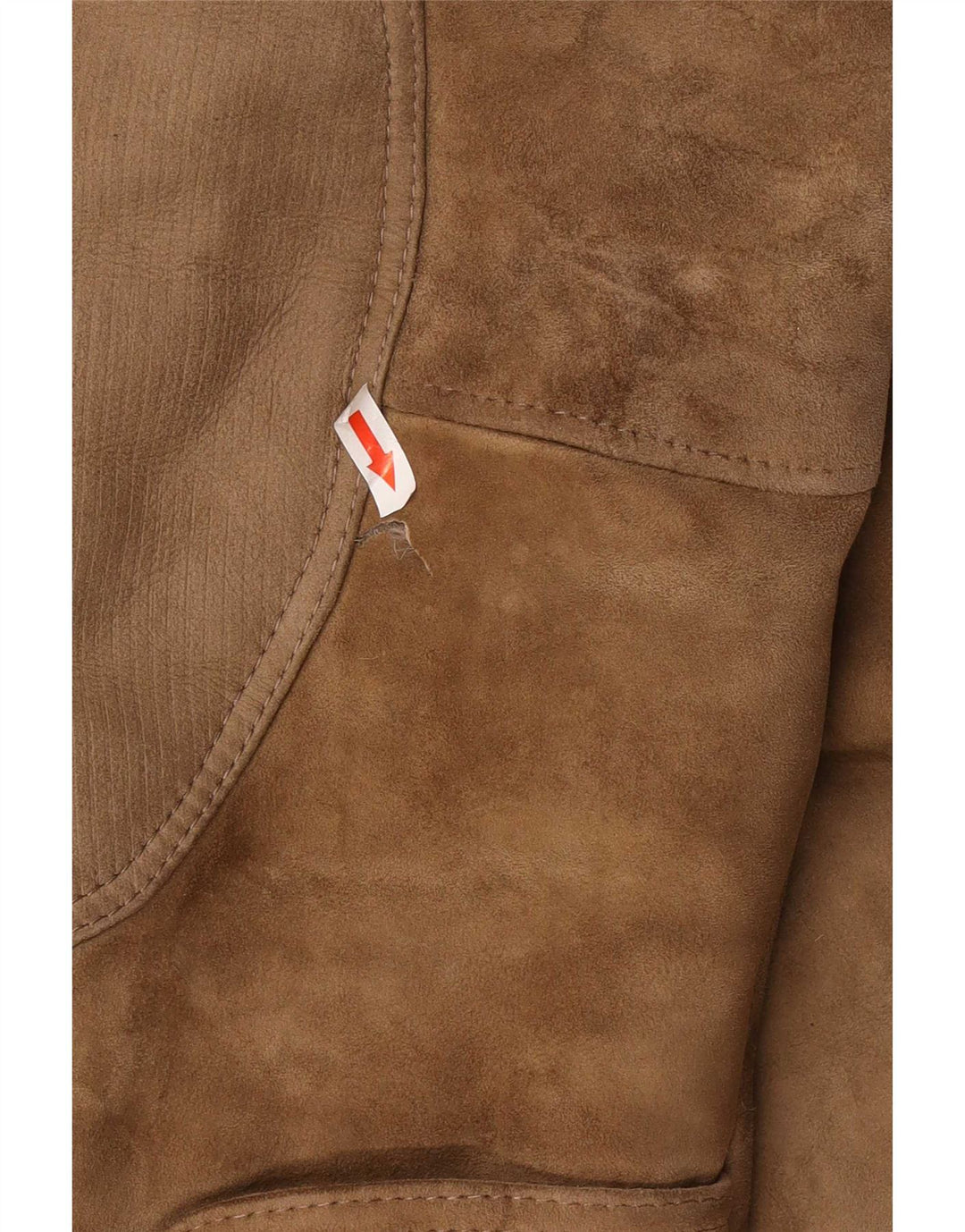 Giubbotto in shearling vintage da uomo IT 52 XL Beige