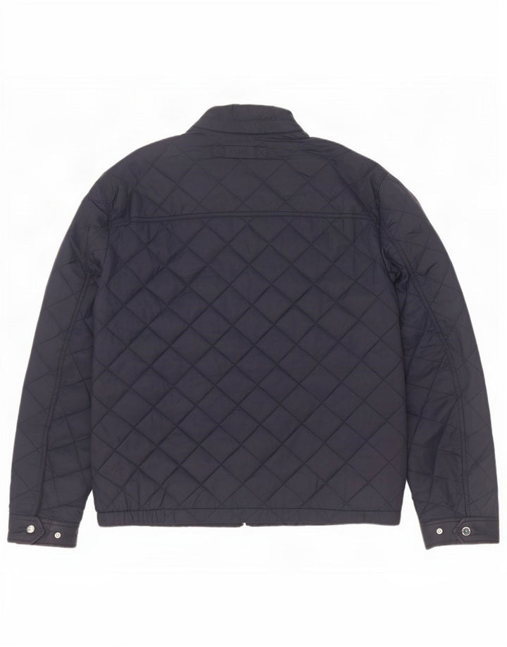 Giacca trapuntata da uomo Gant UK 42 XL blu navy in poliammide