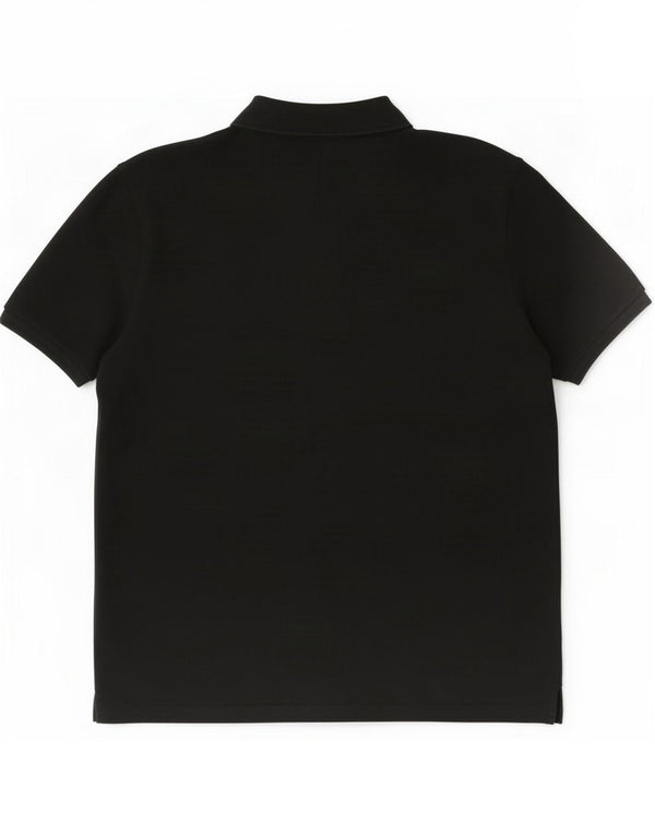 Polo da uomo Gant grande in cotone nero