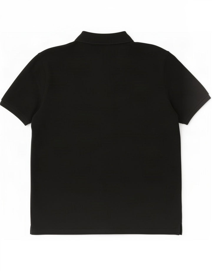 Polo da uomo Gant grande in cotone nero