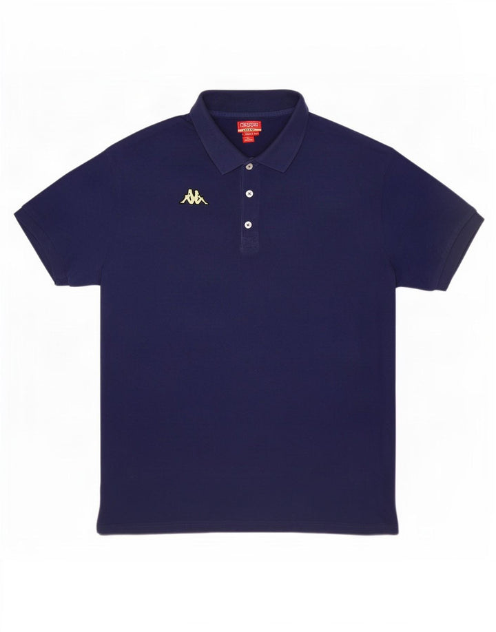 Polo Kappa da uomo 2XL Blu Navy