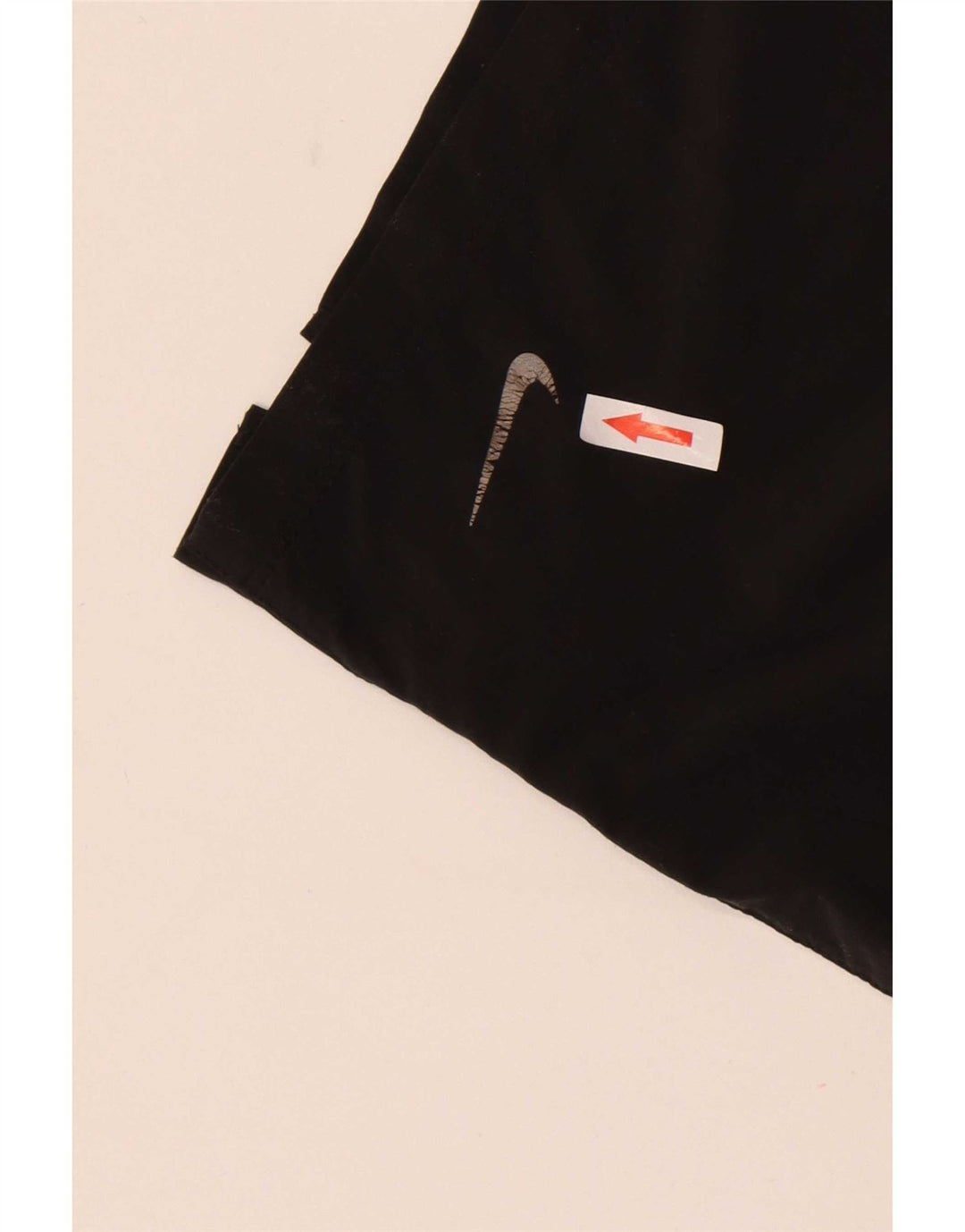 Pantaloncini sportivi Nike da uomo piccoli in poliestere color block nero