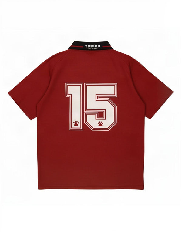 Kelme Maglia da calcio da uomo FC Torino 1996-1997 home XL Poliestere rosso