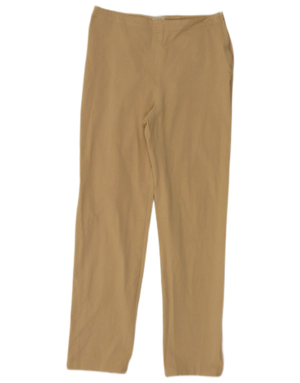 Pantaloni casual dritti da donna Calvin Klein W31 L29 cotone beige