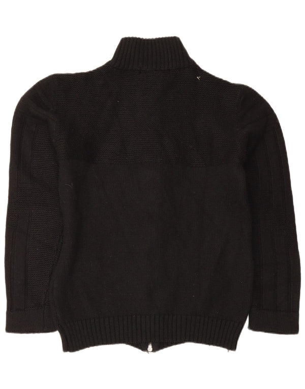 Liu Jo Uomo Cardigan Maglione Large Nero Lana Merino