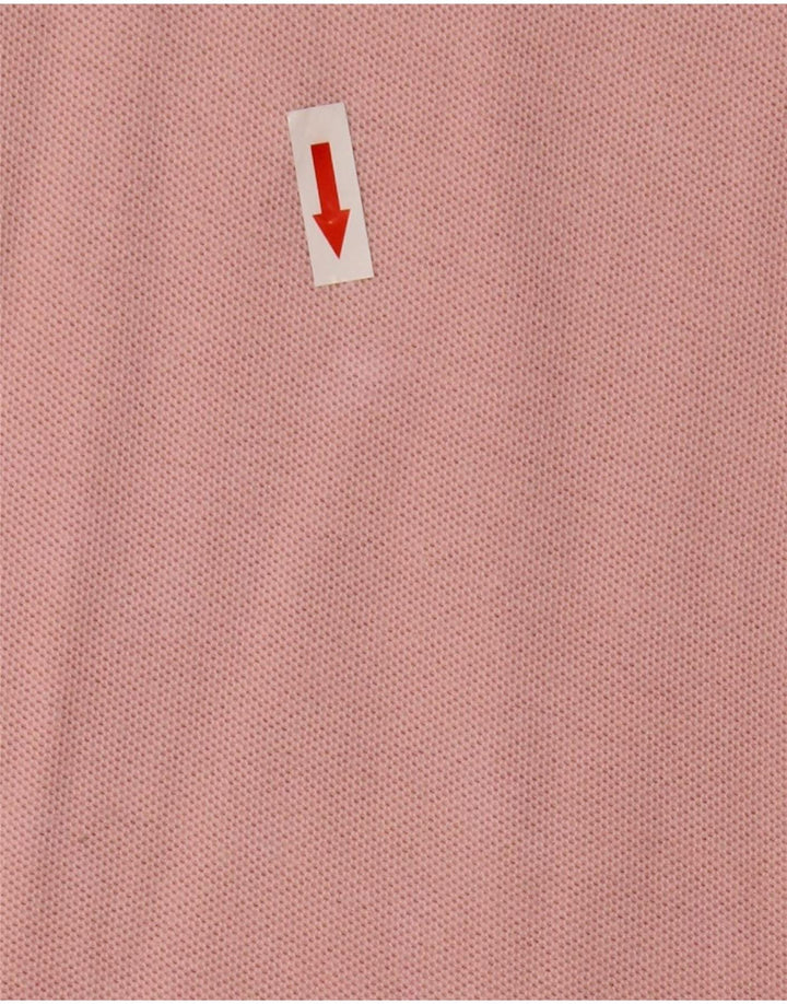 Polo da uomo Timberland XL in cotone rosa