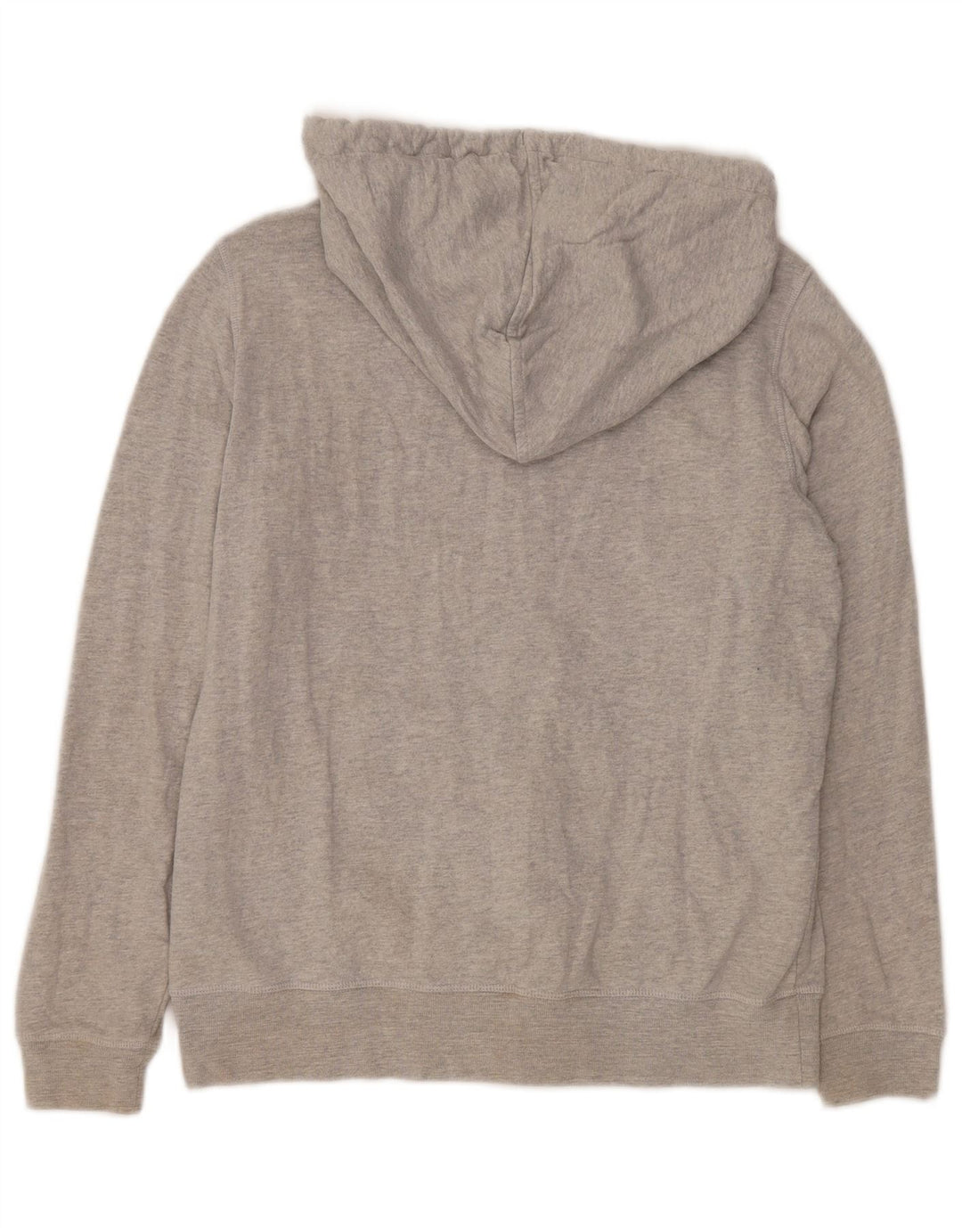 Maglione con cappuccio e zip oversize da donna Marks & Spencer UK 10 piccolo cotone grigio