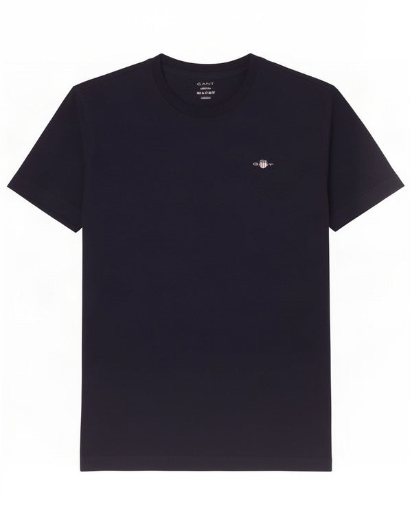 Gant T-shirt Top Bambino 13-14 Anni in Cotone Blu Navy