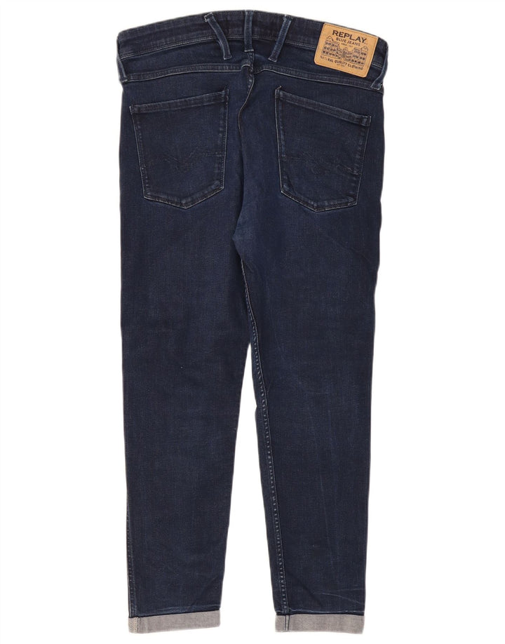 Replay Jeans Bronny Super Slim da donna W32 L26 cotone blu