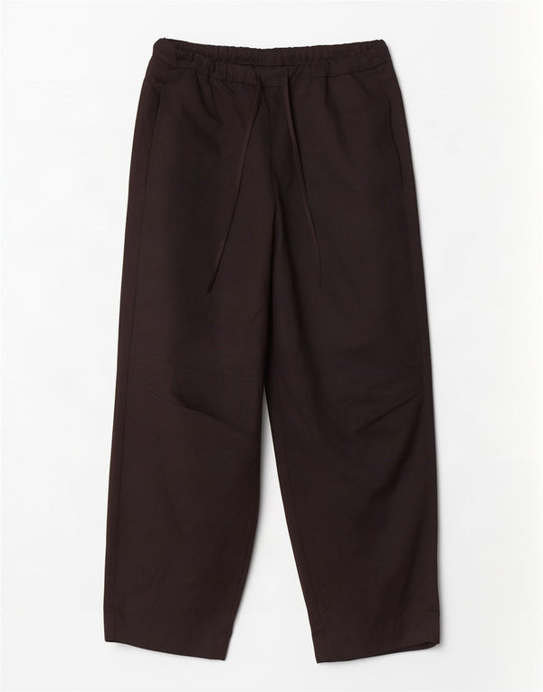 Pantaloni cropped larghi da donna Massimo Dutti EU 38 Small W28 L26 Nero