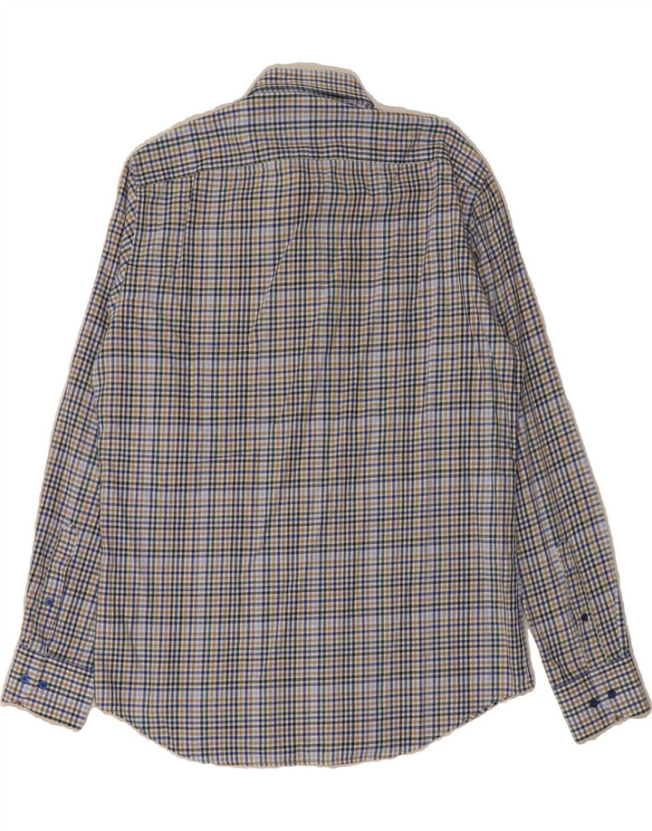 TOMMY HILFIGER Mens Tailored Shirt Size 41/16 Large Multicoloured Check Vintage Tommy Hilfiger and Second-Hand Tommy Hilfiger from Messina Hembry 