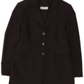 Giacca blazer a 3 bottoni lunga da donna Cerruti 1881 UK 14 Grigio medio