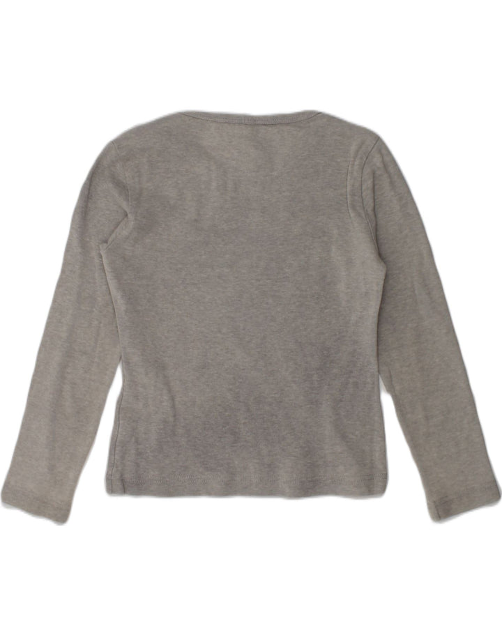 GUESS Girls Graphic Top Long Sleeve 5-6 Years Grey Cotton | Vintage Guess | Thrift | Second-Hand Guess | Used Clothing | Messina Hembry 