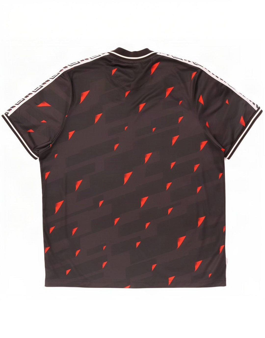 T-shirt grafica da uomo Umbro Top 2XL Poliestere geometrico nero