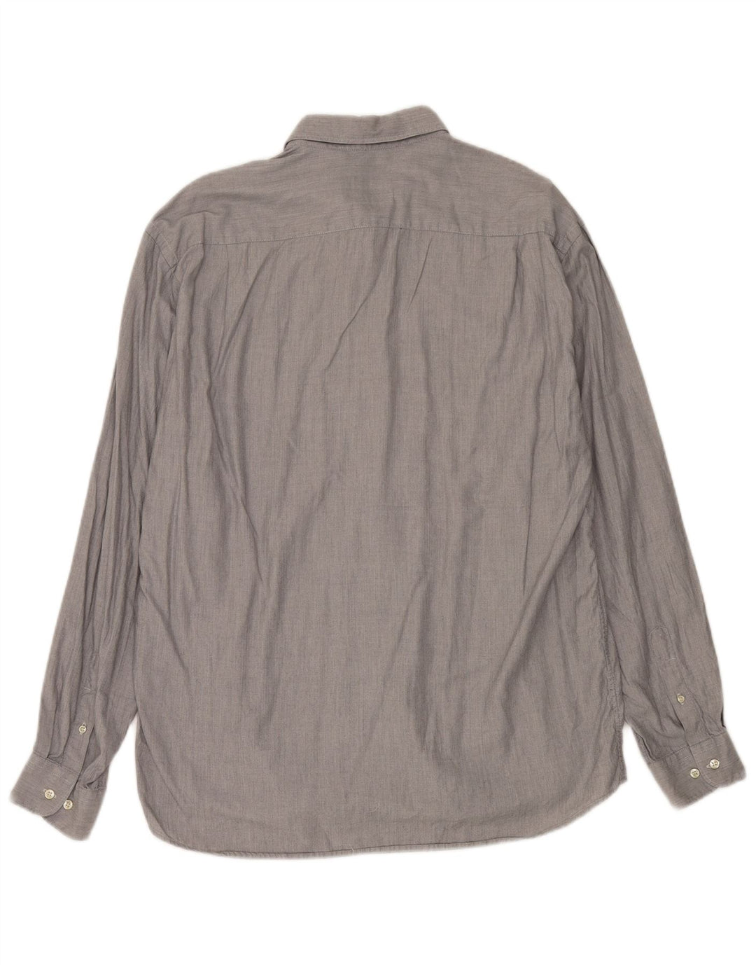 Camicia da uomo Massimo Dutti taglia 44 XL cotone grigio