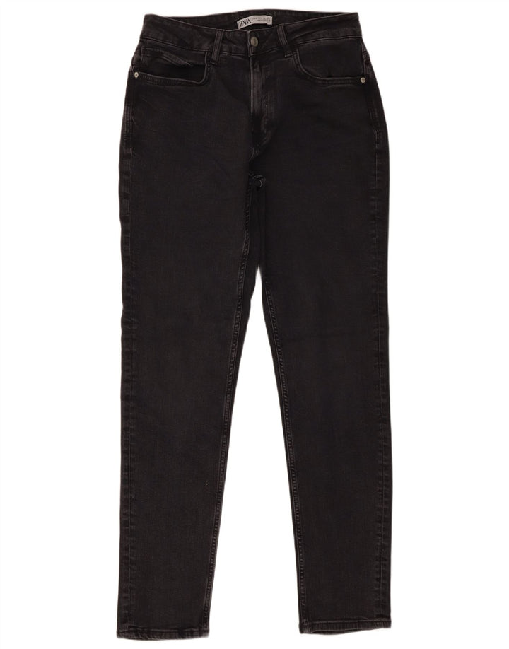 Jeans slim da uomo Zara EU 40 medio W31 L31 cotone nero