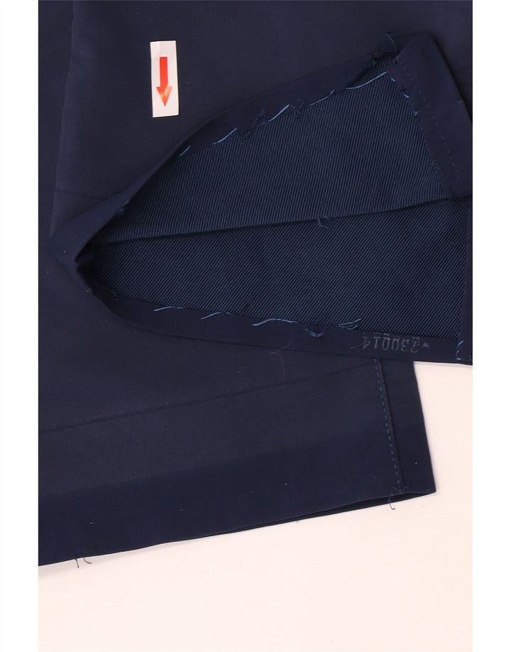 Pantaloni chino dritti da uomo Under Armour W30 L32 poliestere blu navy