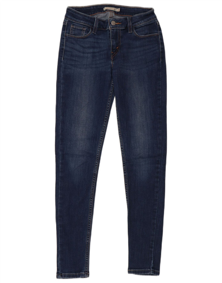 Jeans Levi's 535 Super Skinny da donna W26 L29 Blu Navy