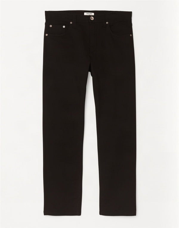 Pantaloni casual slim fit da uomo Moschino W32 L28 neri moderni