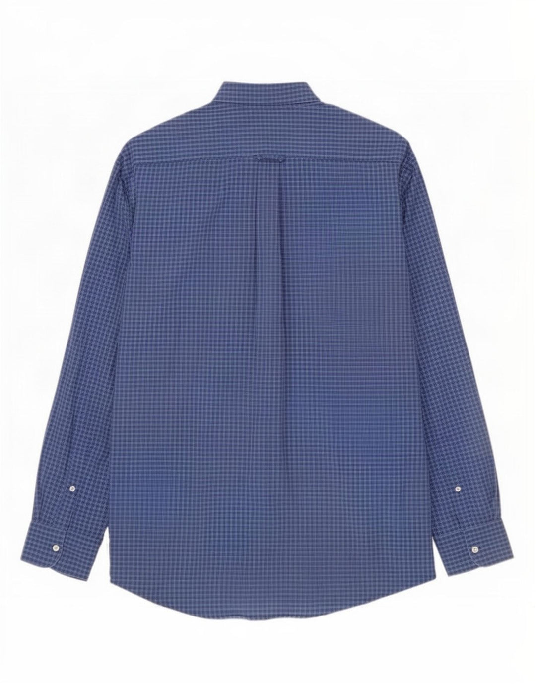 Camicia da uomo Gant XL in cotone a quadri blu