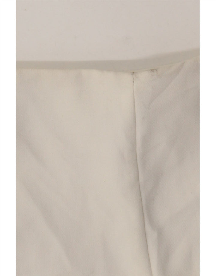 Pantaloncini casual a vita alta da donna ZARA piccoli W26 bianchi