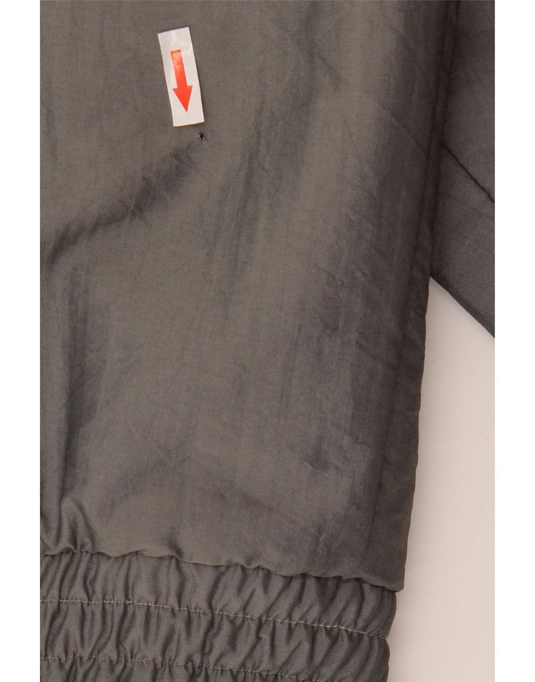 Giubbotto bomber sherpa da uomo vintage UK 40 grande grigio