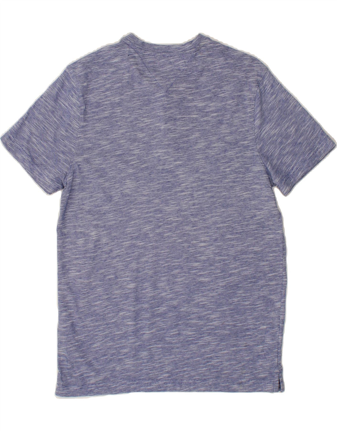 TOMMY HILFIGER Mens T-Shirt Top Small Blue Flecked Cotton Vintage Tommy Hilfiger and Second-Hand Tommy Hilfiger from Messina Hembry 